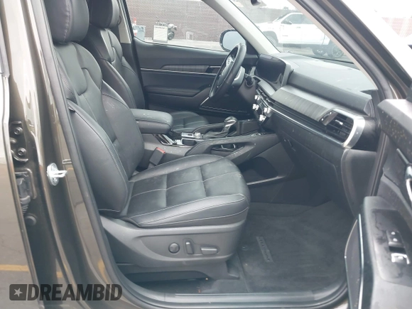 2024 Kia Telluride SX Prestige X-Line with VIN 5XYP5DGC2RG417456, listed as a IAAI auction lot 42110480 with 20,099 mi miles and . Bid and sale history available at DreamBid. Image 5.