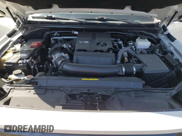 2023 Nissan Frontier SV with VIN 1N6ED1EK2PN654423, listed as a Copart auction lot 48721255 with 30,070 mi miles and Salvage title. Bid and sale history available at DreamBid. Image 13.