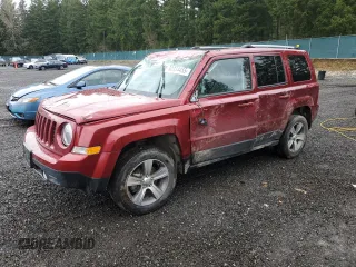 2017 Jeep Patriot High Altitude with VIN 1C4NJRFB3HD210516, listed as a Copart auction lot 50334455 with 35,618 mi miles and Salvage Title. Bid and sale history available at carsss.com. Image 1.