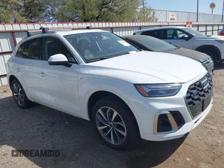 2024 Audi Q5 S line Premium Plus with VIN WA1EAAFY1R2071161, listed as a IAAI auction lot 41857027 with 22,964 mi miles. Bid and sale history available at carsss.com. Image 1.