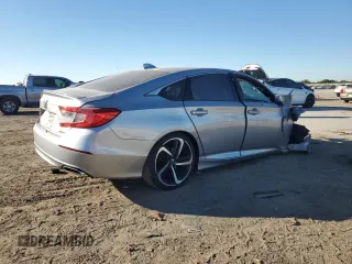 2018 Honda Accord Sedan Sport 1.5T with VIN 1HGCV1F30JA089488, listed as a Copart auction lot 53901705 with 0 mi miles and Salvage Title. Bid and sale history available at carsss.com. Image 3.