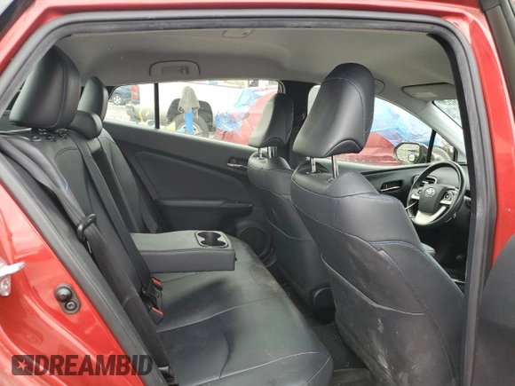 2017 Toyota Prius Two z VIN JTDKARFU5H3528034, wystawiony jako Copart lot #55118955 z przebiegiem 117 483 mil mil oraz Szkoda całkowita • Salvage title. Historia ofert i sprzedaży dostępna na DreamBid. Obrazek 10.
