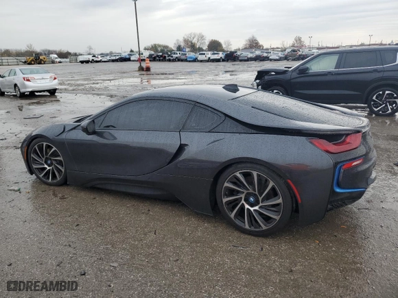 2015 BMW i8 with VIN WBY2Z2C54FV392430, listed as a Copart auction lot 78757944 with 0 mi miles and Non Repairable. Bid and sale history available at carsss.com. Image 2.