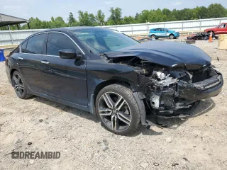 2016 Honda Accord Sport with VIN 1HGCR2F5XGA181549, listed as a Copart auction lot 59632005 with 170,228 mi miles and Salvage title. Bid and sale history available at DreamBid. Image 4.