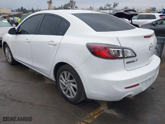 2012 Mazda Mazda3 i Grand Touring with VIN JM1BL1W77C1638030, listed as a IAAI auction lot 41885872 with 179,266 mi miles. Bid and sale history available at carsss.com. Image 3.