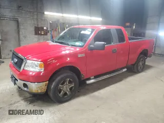 2008 Ford F-150 XLT with VIN 1FTPX14558FB32878, listed as a Copart auction lot 52386485 with 54,125 mi miles and Clean Title. Bid and sale history available at carsss.com. Image 1.