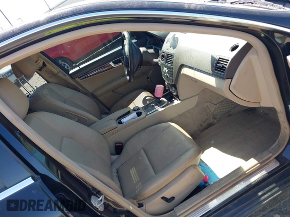 2009 Mercedes-Benz C 300 Sport with VIN WDDGF54X39R056742, listed as a IAAI auction lot 42109559 with 227,320 mi miles and . Bid and sale history available at DreamBid. Image 5.