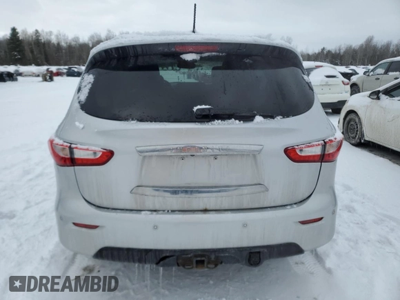 2013 Infiniti JX35 with VIN 5N1AL0MM5DC345632, listed as a Copart auction lot 44216045 with 141,084 mi miles and Clean Title. Bid and sale history available at carsss.com. Image 6.