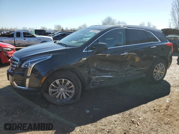 2019 Cadillac XT5 Luxury AWD with VIN 1GYKNDRS7KZ267795, listed as a Copart auction lot 49582025 with 134,241 mi miles and Clean title. Bid and sale history available at DreamBid. Image 1.