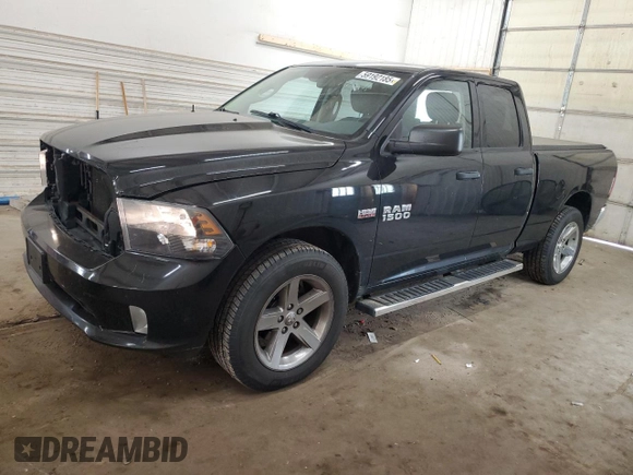 2014 Ram 1500 Tradesman with VIN 1C6RR7FT2ES197246, listed as a Copart auction lot 59192185 with 181,194 mi miles and Salvage title. Bid and sale history available at DreamBid. Image 1.