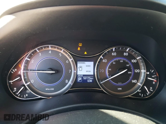 2017 Infiniti QX80 with VIN JN8AZ2NC3H9432070, listed as a Copart auction lot 60469744 with 52,173 mi miles and Salvage Title. Bid and sale history available at carsss.com. Image 9.