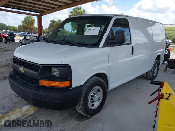 2016 Chevrolet Express Cargo with VIN 1GCWGAFF5G1332057, listed as a IAAI auction lot 42539613 with 138,428 mi miles and . Bid and sale history available at DreamBid. Image 19.