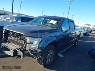 2015 Ford F-150 XL with VIN 1FTEW1CG5FKE30431, listed as a IAAI auction lot 41230334 with 167,022 mi miles. Bid and sale history available at carsss.com. Image 15.