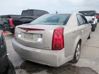 2007 Cadillac CTS with VIN 1G6DP577770173136, listed as a Copart auction lot 74588524 with 0 mi miles and Salvage Title. Bid and sale history available at carsss.com. Image 6.
