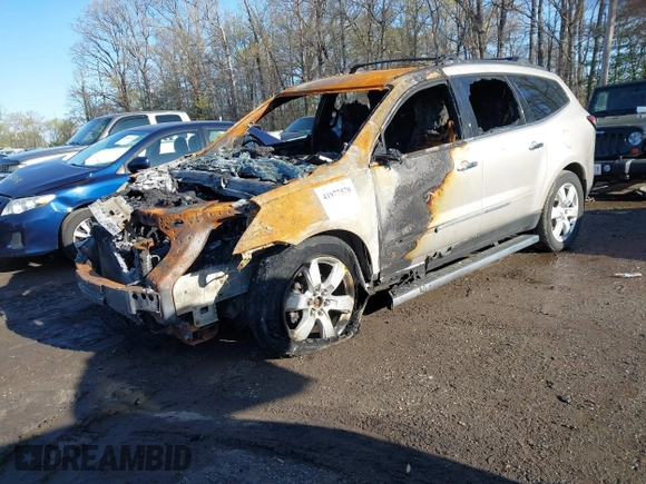 2017 Chevrolet Traverse LT with VIN 1GNKRGKD5HJ127217, listed as a IAAI auction lot 41977570 with 51,300 mi miles and . Bid and sale history available at DreamBid. Image 2.