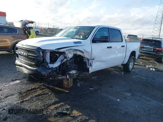 2024 Ram 1500 Tradesman with VIN 1C6SRFGT1RN148988, listed as a IAAI auction lot 41721409 with 3,648 mi miles and . Bid and sale history available at DreamBid. Image 20.