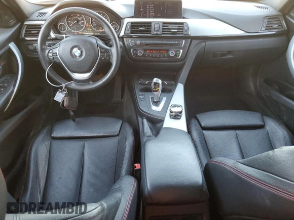 2013 BMW 3 Series 335i with VIN WBA3A9C58DF476132, listed as a Copart auction lot 86704954 with 103,038 mi miles and Salvage Title. Bid and sale history available at carsss.com. Image 8.