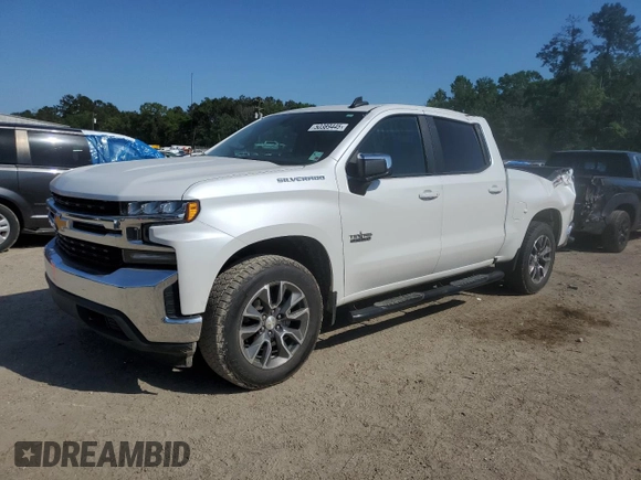 2019 Chevrolet Silverado 1500 LT with VIN 3GCUYDED9KG202458, listed as a Copart auction lot 50389445 with 46,311 mi miles and Salvage Title. Bid and sale history available at carsss.com. Image 1.