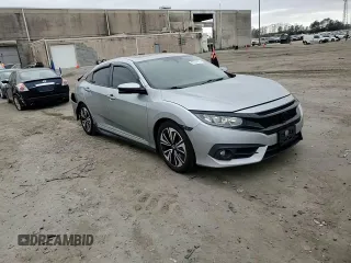 2016 Honda Civic Sedan EX-L with VIN 19XFC1F77GE205635, listed as a Copart auction lot 48954275 with 91,553 mi miles and Salvage Title. Bid and sale history available at carsss.com. Image 10.