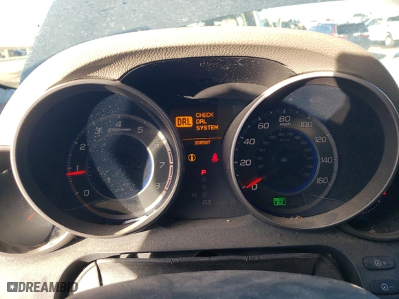 2008 Acura MDX Tech Pkg with VIN 2HNYD28358H523646, listed as a Copart auction lot 43037315 with 208,587 mi miles and Salvage Title. Bid and sale history available at carsss.com. Image 9.