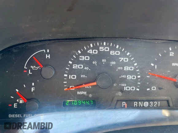 2004 Ford F-350 XL with VIN 1FTSW31P54EB26772, listed as a Copart auction lot 56300325 with 210,944 mi miles and Clean Title. Bid and sale history available at DreamBid. Image 8.