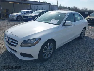 2015 Mercedes-Benz C-Class C 300 with VIN 55SWF4JB5FU050157, listed as a IAAI auction lot 41514767 with 250,978 mi miles. Bid and sale history available at carsss.com. Image 2.