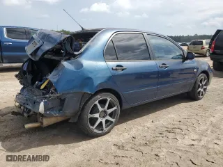 2006 Mitsubishi Lancer ES with VIN JA3AJ26E16U004851, listed as a Copart auction lot 70392304 with 145,052 mi miles and Salvage Title. Bid and sale history available at carsss.com. Image 3.