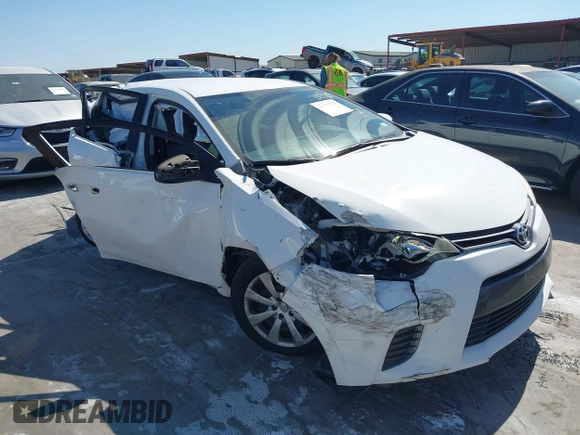 2015 Toyota Corolla L with VIN 5YFBURHE1FP225172, listed as a IAAI auction lot 41775755 with 129,022 mi miles and . Bid and sale history available at DreamBid. Image 1.