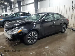 2018 Nissan Altima 2.5 SV with VIN 1N4AL3AP7JC124037, listed as a Copart auction lot 83570954 with 117,642 mi miles and Salvage Title. Bid and sale history available at carsss.com. Image 1.