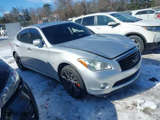 2013 Infiniti M37 with VIN JN1BY1AR6DM602407, listed as a IAAI auction lot 41617455 with 99,195 mi miles. Bid and sale history available at carsss.com. Image 1.