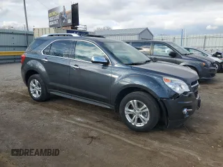 2010 Chevrolet Equinox LTZ with VIN 2CNFLGEW5A6230774, listed as a Copart auction lot 86817024 with 100,767 mi miles and Salvage Title. Bid and sale history available at DreamBid. Image 4.