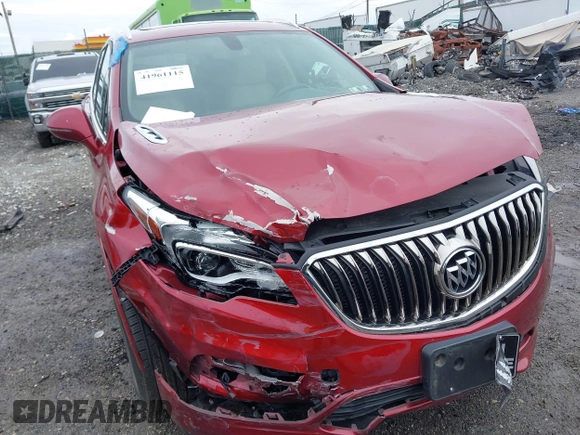 2017 Buick Envision Essence with VIN LRBFXDSA1HD092273, listed as a IAAI auction lot 41961115 with 61,036 mi miles and . Bid and sale history available at carsss.com. Image 6.