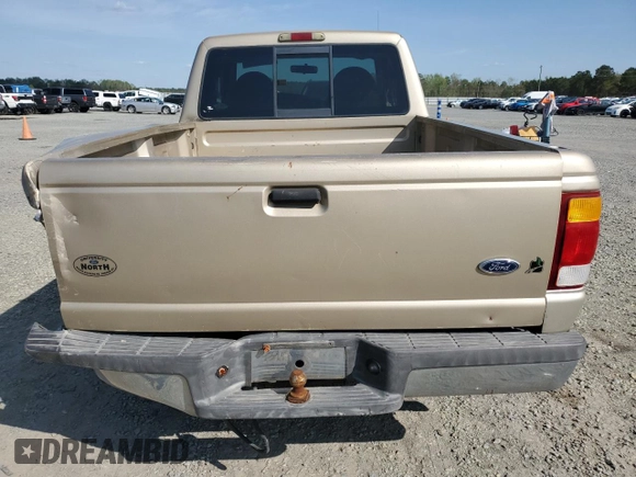 1999 Ford Ranger XL with VIN 1FTYR14V7XPB20433, listed as a Copart auction lot 51450535 with 103,057 mi miles and Salvage title. Bid and sale history available at DreamBid. Image 6.