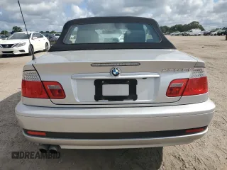 2004 BMW 3 Series 330Ci with VIN WBABW53434PJ95105, listed as a Copart auction lot 60724975 with 75,735 mi miles and Salvage title. Bid and sale history available at DreamBid. Image 6.