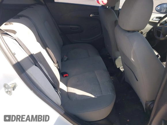 2014 Chevrolet Sonic LS with VIN 1G1JA6SH2E4186088, listed as a IAAI auction lot 42160978 with 184,693 mi miles and . Bid and sale history available at DreamBid. Image 8.