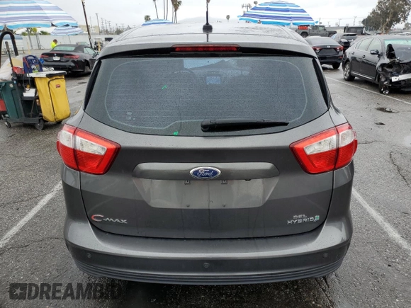 2016 Ford C-Max SEL with VIN 1FADP5BU1GL101069, listed as a Copart auction lot 48705315 with 63,027 mi miles and Salvage Title. Bid and sale history available at DreamBid. Image 6.