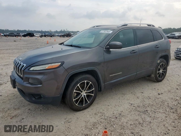 2017 Jeep Cherokee Latitude with VIN 1C4PJLCS9HW586913, listed as a Copart auction lot 57302965 with 141,254 mi miles and Clean title. Bid and sale history available at DreamBid. Image 1.