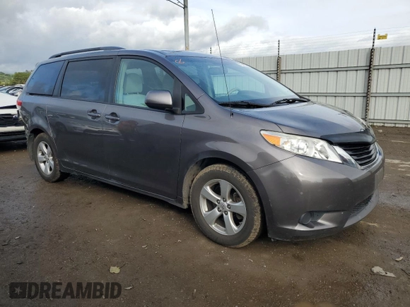 2012 Toyota Sienna LE AAS with VIN 5TDKK3DCXCS205335, listed as a Copart auction lot 51278835 with 112,618 mi miles and Salvage Title. Bid and sale history available at carsss.com. Image 4.