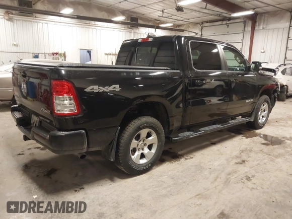 2019 Ram 1500 Big Horn/Lone Star with VIN 1C6RRFFG6KN675708, listed as a IAAI auction lot 41232787 with 88,271 mi miles. Bid and sale history available at carsss.com. Image 4.