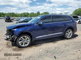 2021 Audi Q7 Premium z VIN WA1AJAF71MD041774, wystawiony jako Copart lot #56676145 z przebiegiem 46 500 mil mil oraz Szkoda całkowita • Salvage title. Historia ofert i sprzedaży dostępna na DreamBid. Obrazek 1.