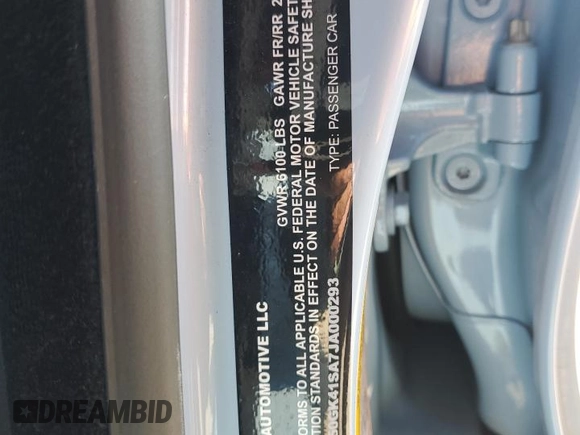 2018 Karma Revero z VIN 50GK41SA7JA000293, wystawiony jako Copart lot #47219835 z przebiegiem 31 592 mil mil oraz Szkody całkowita. Historia ofert i sprzedaży dostępna na DreamBid. Obrazek 14.