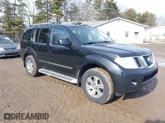 2012 Nissan Pathfinder SV z VIN 5N1AR1NB0CC640976, wystawiony jako IAAI lot #41587603 z przebiegiem 227 996 mil mil oraz . Historia ofert i sprzedaży dostępna na DreamBid. Obrazek 1.