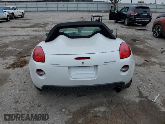2006 Pontiac Solstice z VIN 1G2MB33B56Y106095, wystawiony jako Copart lot #79906094 z przebiegiem 54 475 mil mil oraz Szkoda całkowita • Salvage title. Historia ofert i sprzedaży dostępna na DreamBid. Obrazek 6.