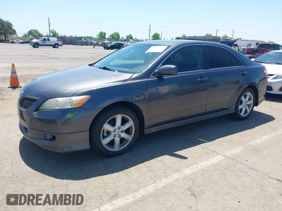 2009 Toyota Camry with VIN 4T1BE46K39U386554, listed as a IAAI auction lot 42127497 with 200,000 mi miles and . Bid and sale history available at carsss.com. Image 2.
