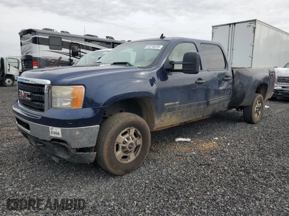 2011 GMC Sierra 2500HD SLE z VIN 1GT120C83BF159109, wystawiony jako Copart lot #51218225 z przebiegiem 259 160 mil mil oraz Szkoda całkowita • Salvage title. Historia ofert i sprzedaży dostępna na DreamBid. Obrazek 1.