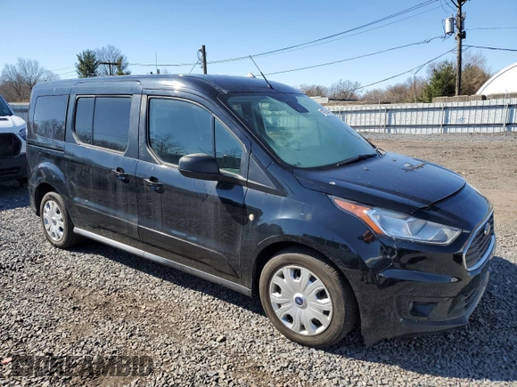 2019 Ford Transit Connect XLT z VIN NM0GE9F26K1402614, wystawiony jako Copart lot #49075445 z przebiegiem Nie podano mil oraz Szkoda całkowita • Salvage title. Historia ofert i sprzedaży dostępna na DreamBid. Obrazek 4.