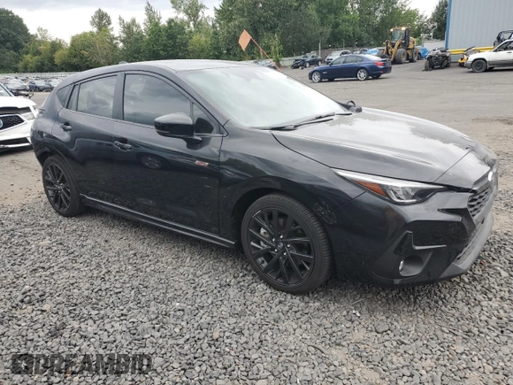 2024 Subaru Impreza RS with VIN JF1GUHJC0R8274801, listed as a Copart auction lot 67792154 with 7,050 mi miles and Salvage Title. Bid and sale history available at carsss.com. Image 4.