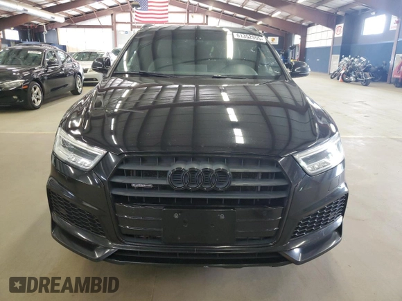 2018 Audi Q3 Premium Plus with VIN WA1JCCFS0JR033688, listed as a Copart auction lot 61352955 with 176,395 mi miles and Clean title. Bid and sale history available at DreamBid. Image 5.