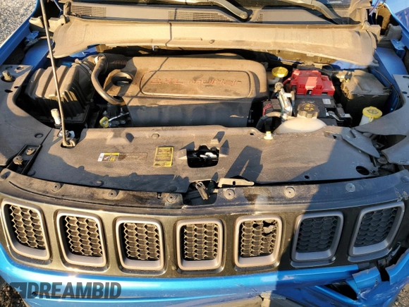 2021 Jeep Compass 80th Anniversary z VIN 3C4NJCEB9MT552992, wystawiony jako Copart lot #88515185 z przebiegiem 65 797 mil mil oraz Szkoda całkowita • Salvage title. Historia ofert i sprzedaży dostępna na DreamBid. Obrazek 12.