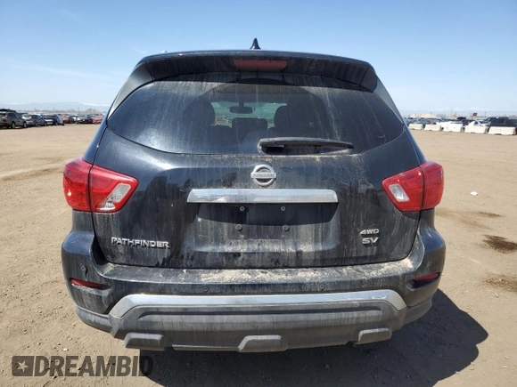 2019 Nissan Pathfinder Platinum with VIN 5N1DR2MM6KC623412, listed as a Copart auction lot 52782235 with 100,151 mi miles and Salvage title. Bid and sale history available at DreamBid. Image 6.